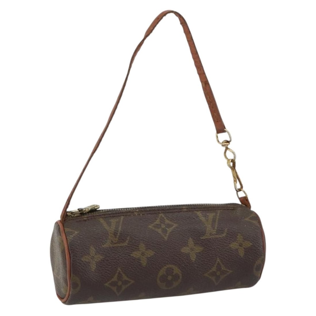Louis Vuitton Papillon Monogram Canvas Small Pouch from France: Louis Vuitton Papillon Monogram Canvas Small Pouch from France This Louis Vuitton Monogram Papillon pouch is crafted from the brand's signature monogram canvas and features a classic monogram exterior