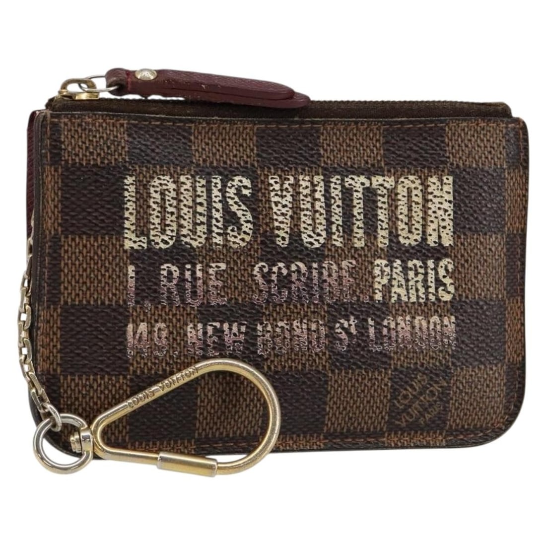 LOUIS VUITTON Damier Ebene Coin Purse N63094 Auth Spain (1 of 18)