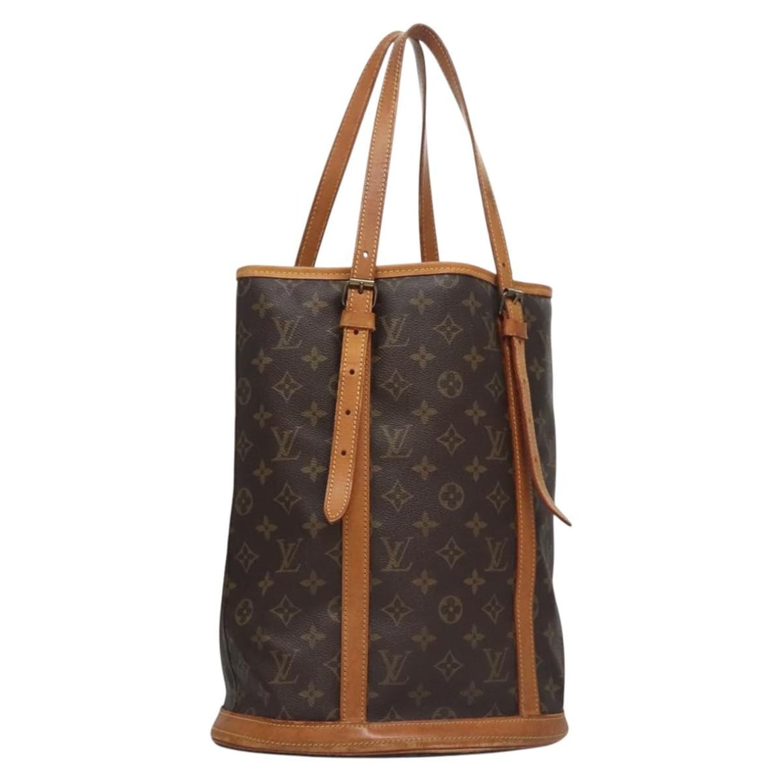 LOUIS VUITTON Monogram Bucket GM Shoulder Bag M42236 Authentic France (1 of 18)