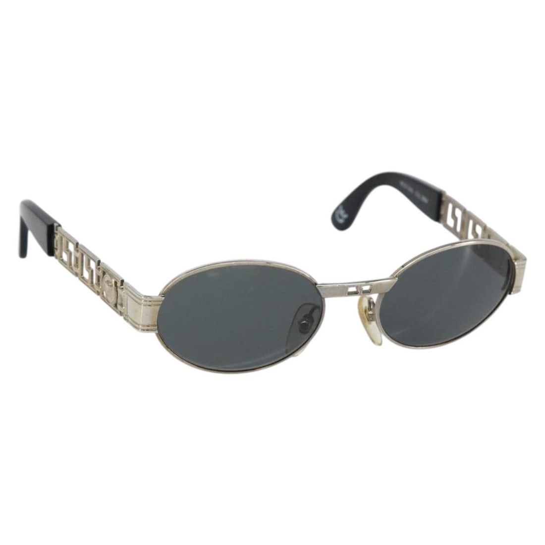 VERSACE Silver Metal Sunglasses Authentic Italy (1 of 13)