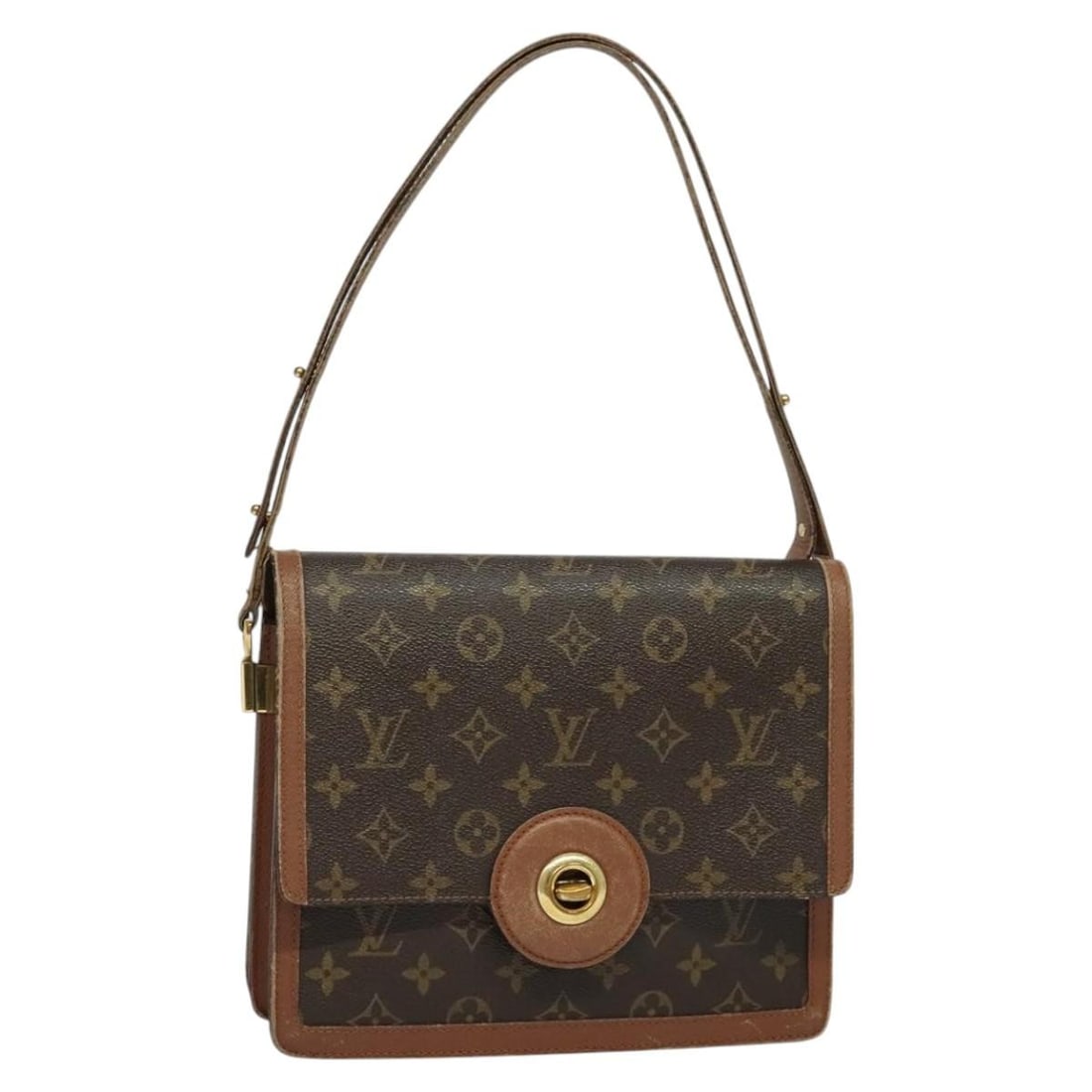 LOUIS VUITTON Monogram Raspail Shoulder Bag M51372 France: LOUIS VUITTON Monogram Raspail Shoulder Bag M51372 France Discover the timeless elegance of the LOUIS VUITTON Monogram Raspail Shoulder Bag, a stylish accessory that effortlessly combines functionalit