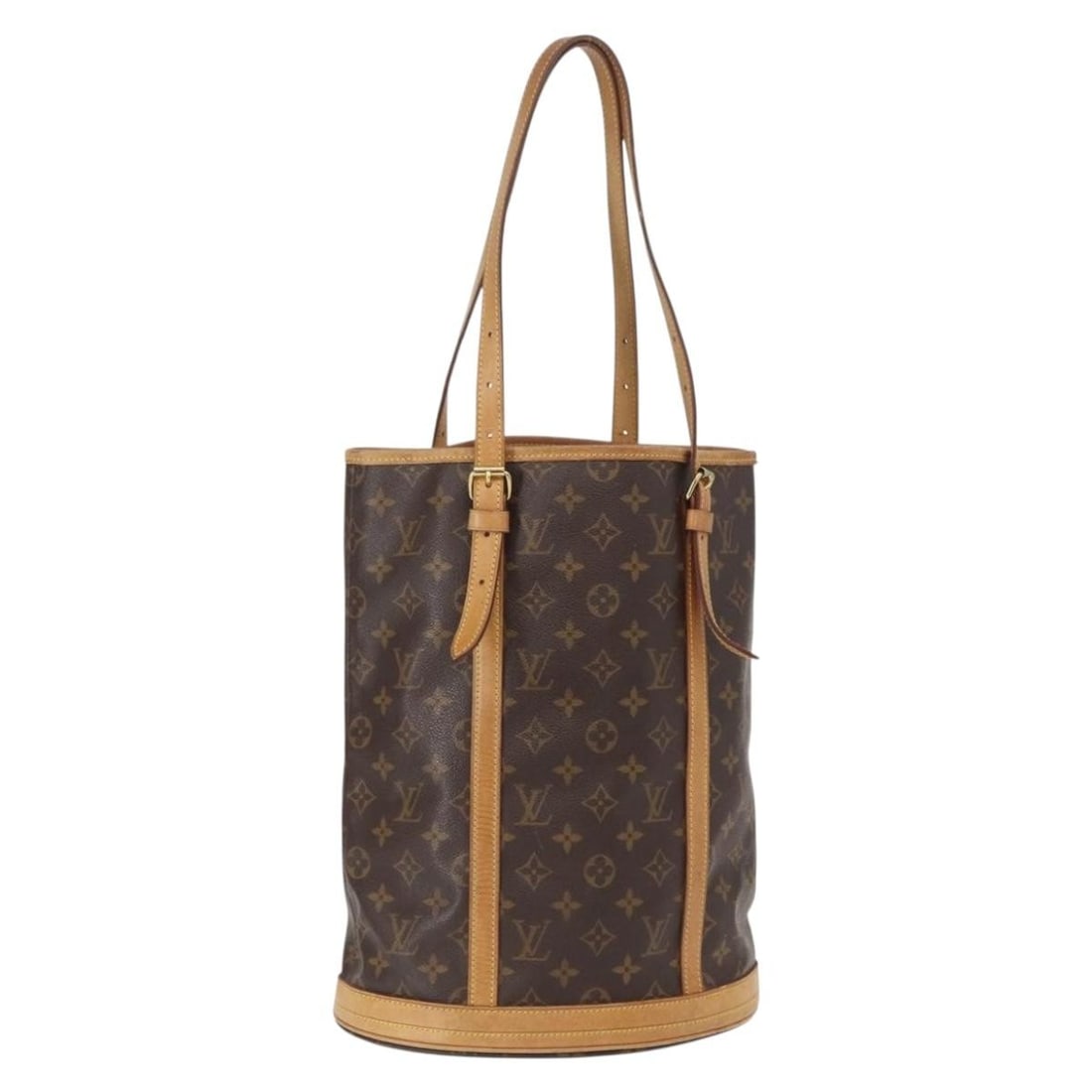 LOUIS VUITTON Monogram Bucket GM Shoulder Bag M42236 Auth: LOUIS VUITTON Monogram Bucket GM Shoulder Bag M42236 Auth The LOUIS VUITTON Monogram Bucket GM Shoulder Bag is a luxurious and stylish accessory crafted from premium Monogram Canvas. This shoulder bag