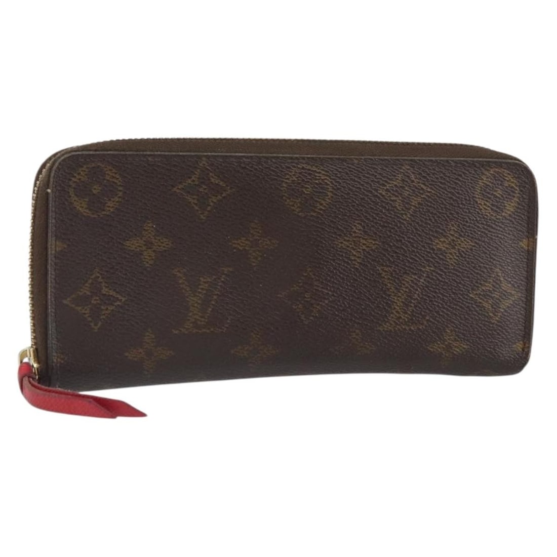 Monogram Canvas Clemence Long Wallet by Louis Vuitton M60742 France (1 of 18)
