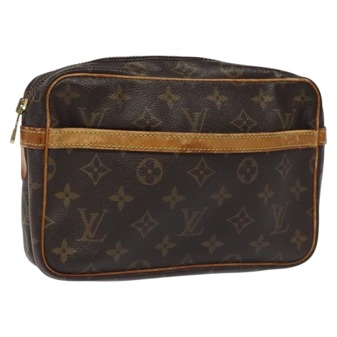 Louis Vuitton Monogram Compiegne 23 Clutch Bag M51847 Made in France (1 of 18)