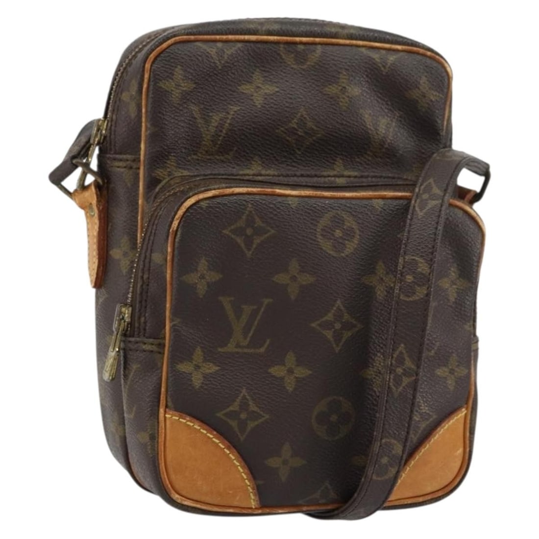 LOUIS VUITTON Monogram Amazon Shoulder Bag M45236 Authentic France: LOUIS VUITTON Monogram Amazon Shoulder Bag M45236 Authentic France Introducing the LOUIS VUITTON Monogram Amazon Shoulder Bag (Model M45236), a stylish accessory crafted from signature Monogram Canvas