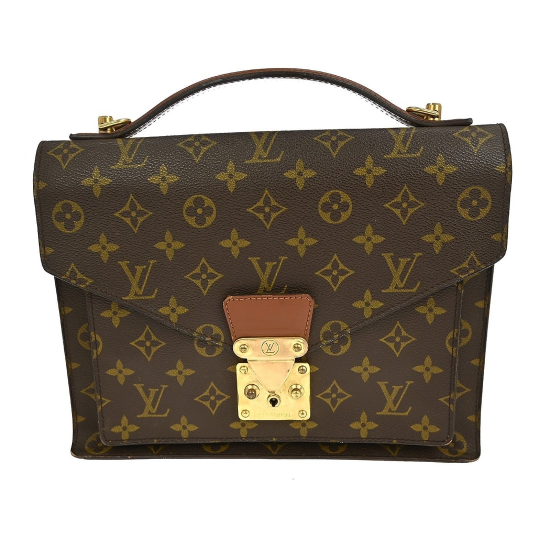 Louis Vuitton Monogram Monceau 28 Business Handbag M51185 (1 of 12)