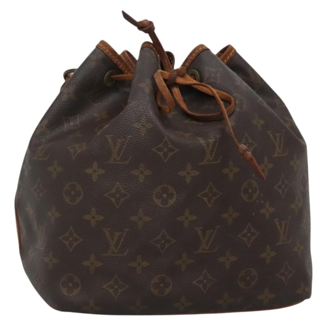 Louis Vuitton Monogram Petit Noe Shoulder Bag M42226 Auth France: Louis Vuitton Monogram Petit Noe Shoulder Bag M42226 Auth France Introducing the Louis Vuitton Monogram Petit Noe Shoulder Bag, a timeless accessory that exudes elegance and practicality. Crafted from