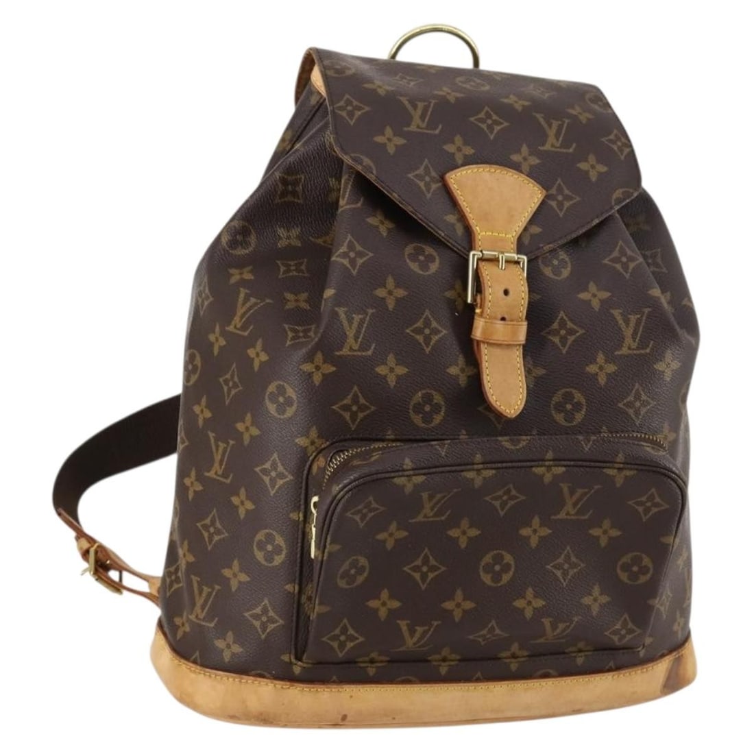 Louis Vuitton Monogram Montsouris GM Backpack M51135 Authentic France (1 of 18)