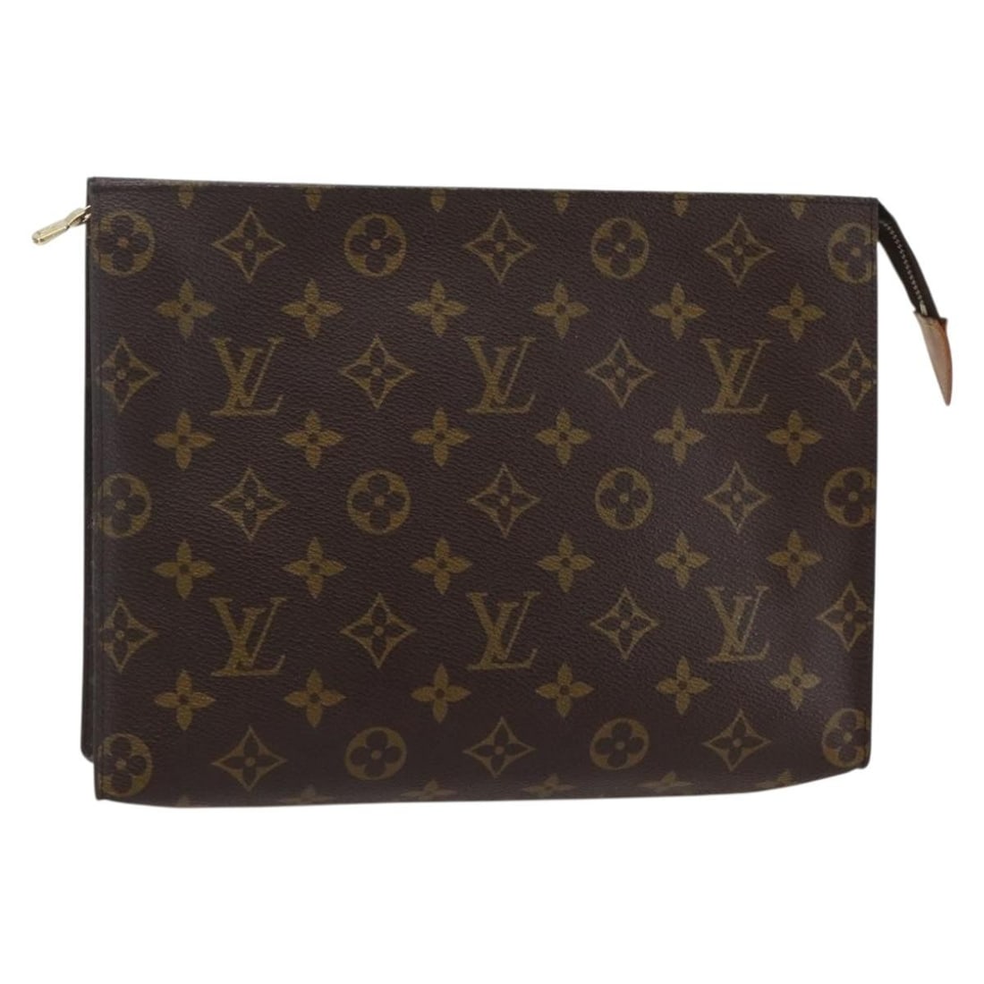 LOUIS VUITTON Monogram Poche Toilette 26 Pouch M47542 France Auth (1 of 17)
