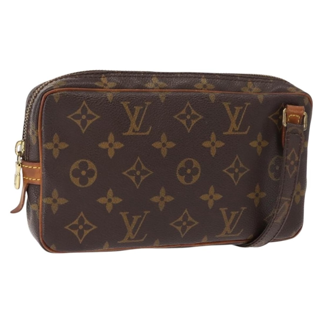 LOUIS VUITTON Monogram Marly Bandouliere Shoulder Bag M51828 LV Authentic (1 of 18)