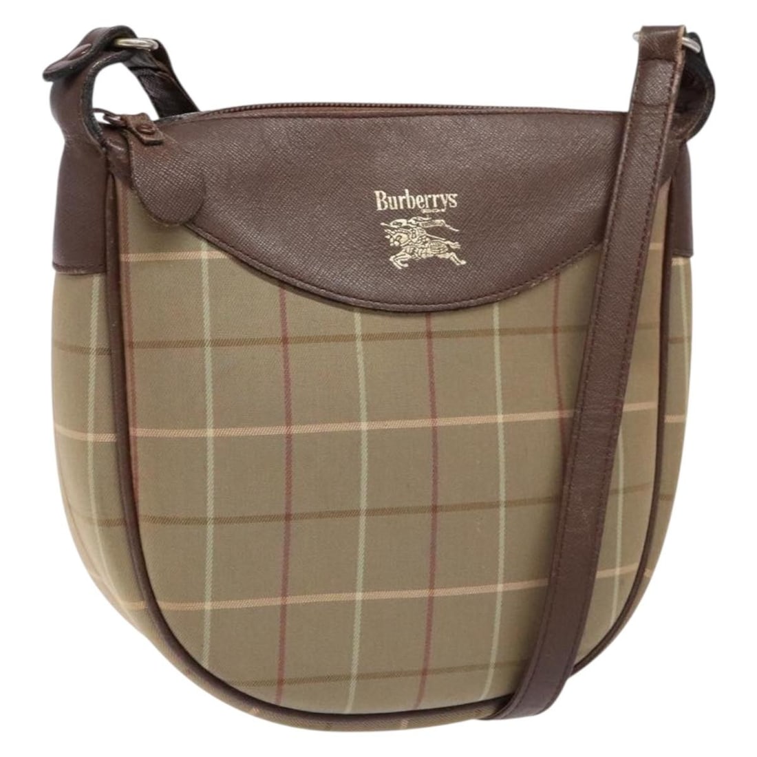Burberrys Beige Nova Check Canvas Shoulder Bag Authentic: Burberrys Beige Nova Check Canvas Shoulder Bag Authentic Elevate your accessory game with this Burberrys Nova Check Shoulder Bag, crafted from durable canvas in a classic beige hue. This stylish shoul
