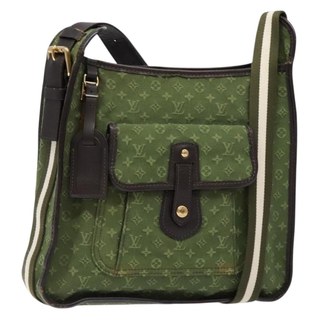 LOUIS VUITTON Monogram Mini Besace Mary Kate Shoulder Bag TST Khaki M92322: LOUIS VUITTON Monogram Mini Besace Mary Kate Shoulder Bag TST Khaki M92322 This authentic LOUIS VUITTON Monogram Mini Besace Mary Kate Bag is a stylish shoulder bag crafted in TST Khaki Monogram Mini