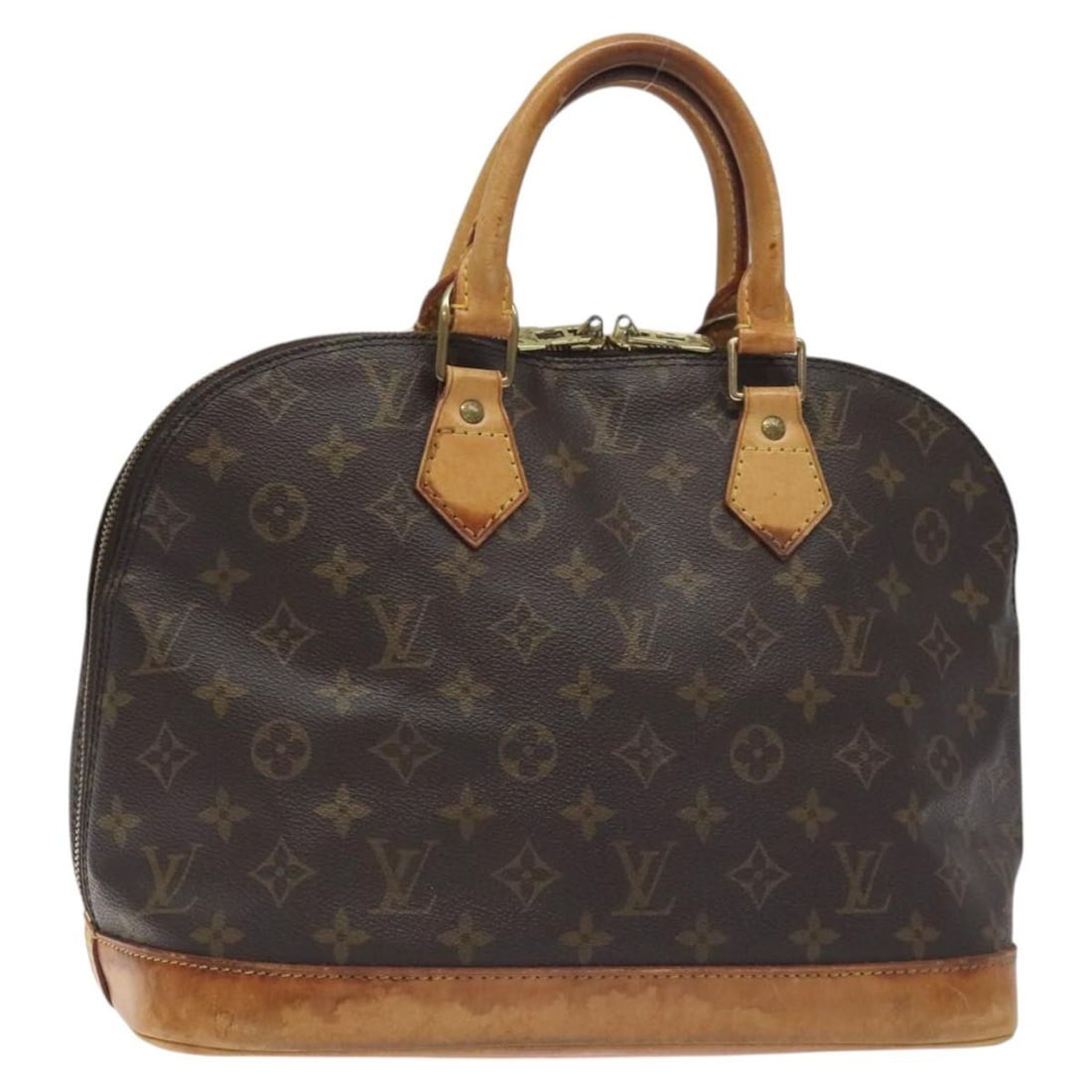 LOUIS VUITTON Monogram Alma Hand Bag M51130 Authentic France: LOUIS VUITTON Monogram Alma Hand Bag M51130 Authentic France The LOUIS VUITTON Monogram Alma Hand Bag combines timeless elegance with practical design. Crafted from durable Monogram Canvas, this hand
