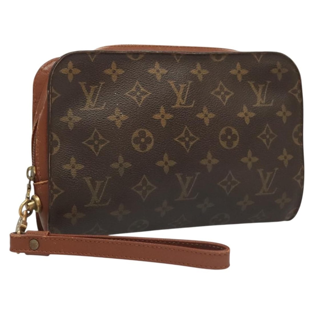 Louis Vuitton Monogram Orsay Clutch Bag M51790 Made in France: Louis Vuitton Monogram Orsay Clutch Bag M51790 Made in France This LOUIS VUITTON Monogram Orsay Clutch Bag is a stylish accessory crafted from durable Monogram Canvas, showcasing the iconic LV pattern
