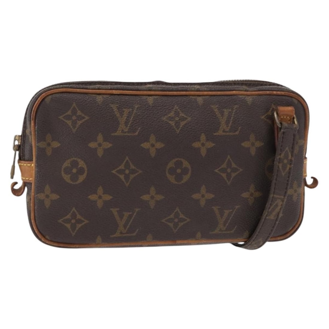 LOUIS VUITTON Monogram Marly Bandouliere Shoulder Bag M51828 Auth: LOUIS VUITTON Monogram Marly Bandouliere Shoulder Bag M51828 Auth This LOUIS VUITTON Monogram Marly Bandouliere Shoulder Bag (Product No. M51828) showcases the iconic monogram canvas in a classic desi