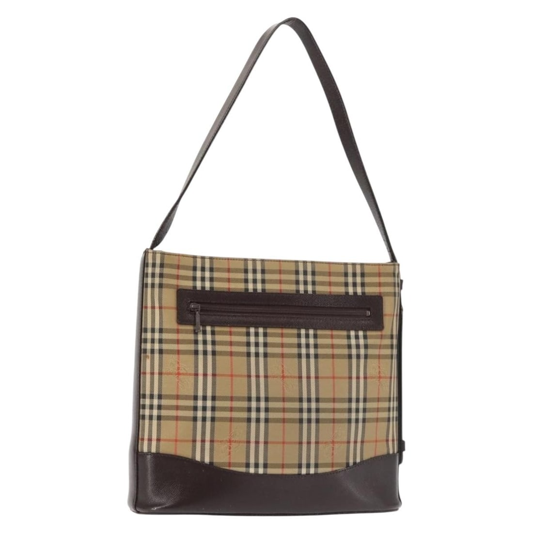 Burberry Nova Check Beige Gold Canvas Shoulder Bag BA6463 (1 of 18)