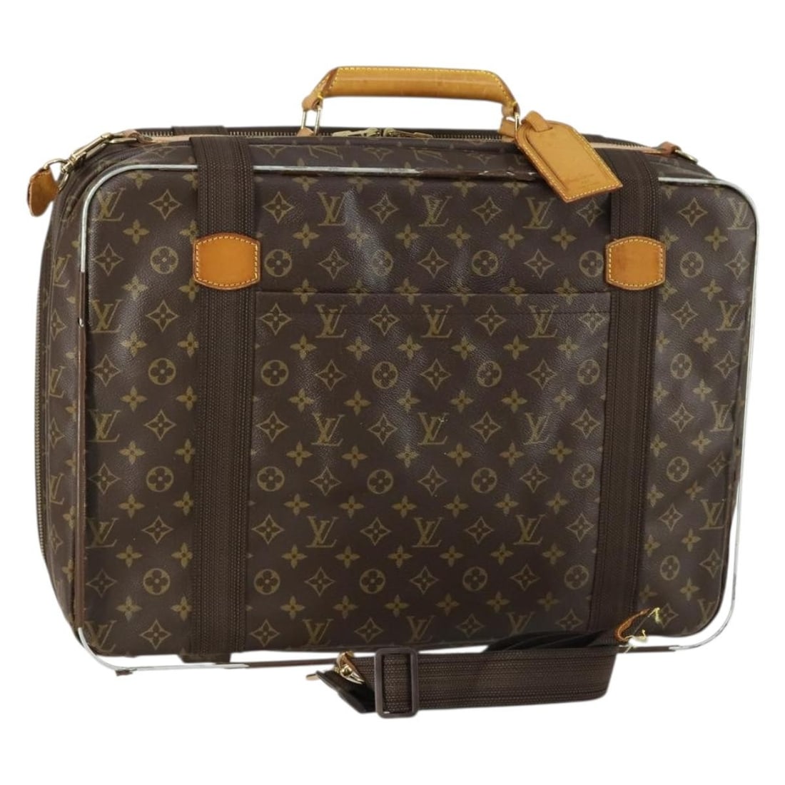 Louis Vuitton Monogram Canvas Satellite 53 Trunk M23356 with Name Tag (1 of 18)