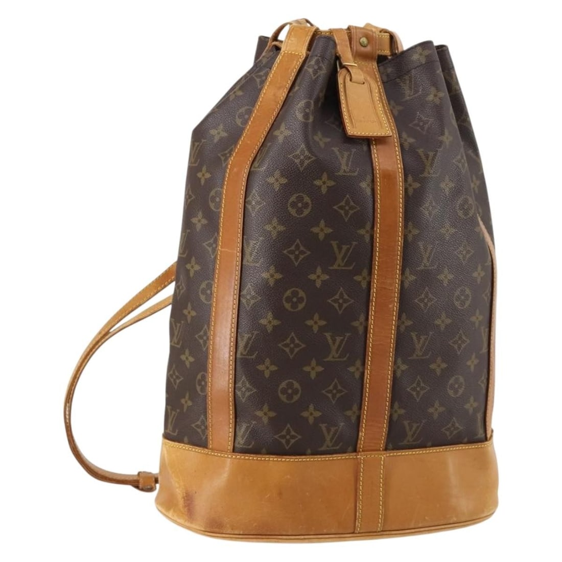 LOUIS VUITTON Monogram Randonnee GM Shoulder Bag M42244 Auth (1 of 18)