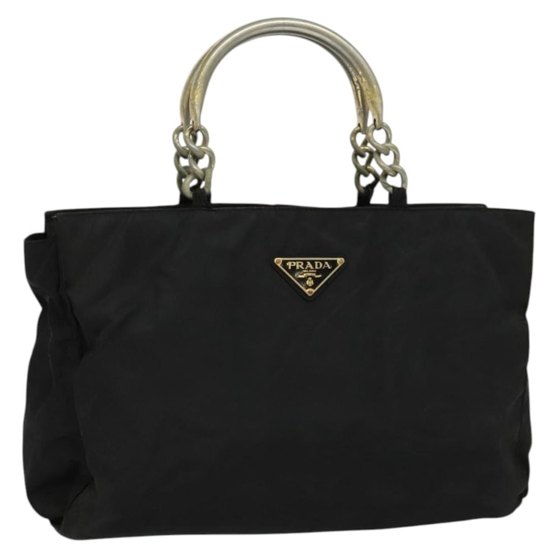 PRADA Black Nylon Tote Bag Made in Italy (1 of 18)