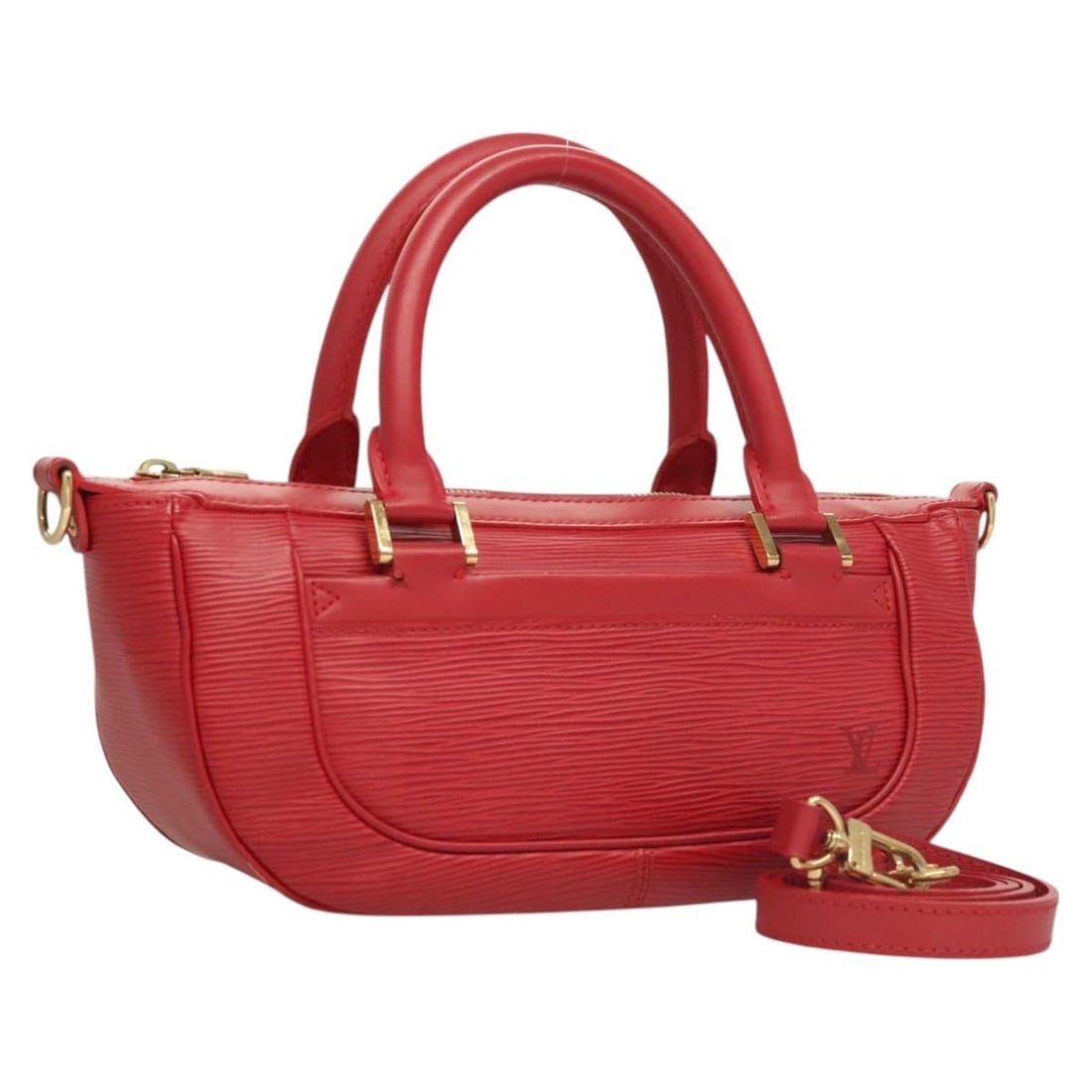 Louis Vuitton Epi Danura PM Hand Bag Red M5891E Made in France (1 of 18)