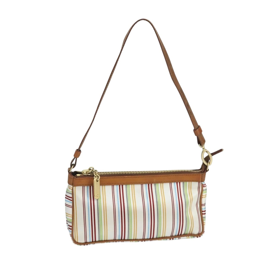 BALLY White Nylon Accessory Pouch Made in Italy: BALLY White Nylon Accessory Pouch Made in Italy This stylish accessory pouch from BALLY is crafted from durable nylon and features a pristine white exterior. Designed for practicality, it offers ample