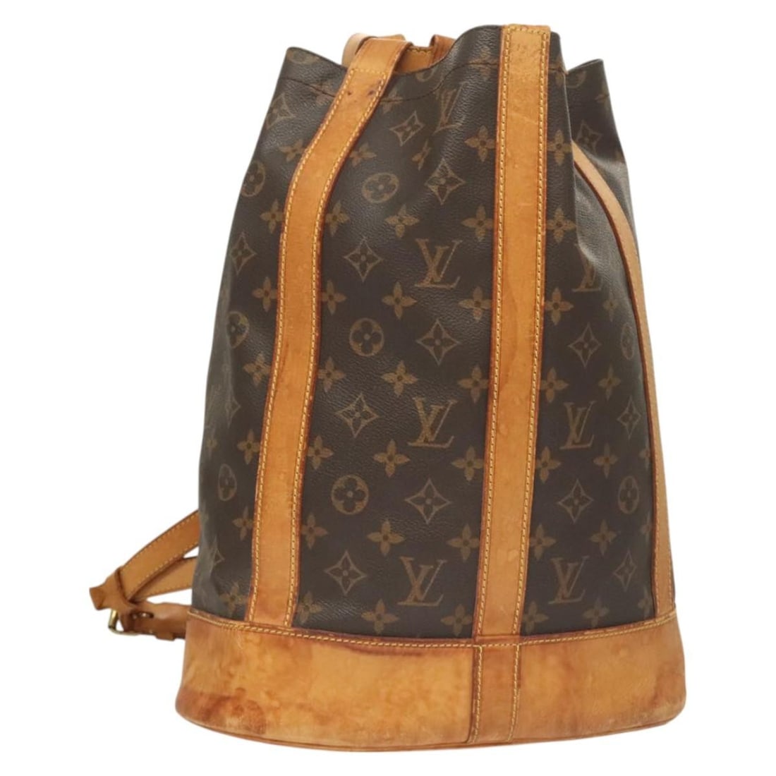 LOUIS VUITTON Monogram Randonnee PM Shoulder Bag M42243 Made in France: LOUIS VUITTON Monogram Randonnee PM Shoulder Bag M42243 Made in France This LOUIS VUITTON Monogram Randonnee PM Shoulder Bag is a stylish accessory crafted from durable Monogram Canvas. It features a