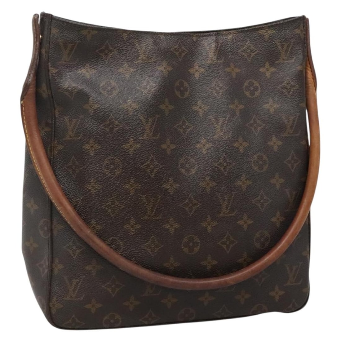 LOUIS VUITTON Monogram Looping GM Shoulder Bag M51145 Auth France: LOUIS VUITTON Monogram Looping GM Shoulder Bag M51145 Auth France Elevate your style with this authentic LOUIS VUITTON Monogram Looping GM Shoulder Bag (M51145). Crafted from durable Monogram Canvas,