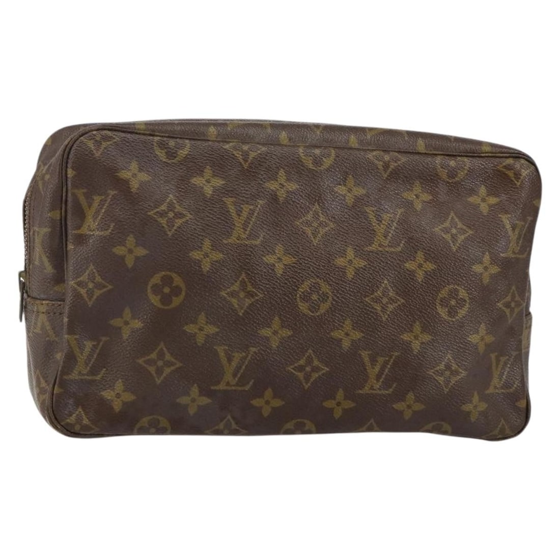 Vintage LOUIS VUITTON Monogram Trousse Toilette 28 Clutch Bag M47522 Auth: Vintage LOUIS VUITTON Monogram Trousse Toilette 28 Clutch Bag M47522 Auth Introducing the LOUIS VUITTON Monogram Trousse Toilette 28 Clutch Bag, a vintage piece that exemplifies timeless luxury. Craft