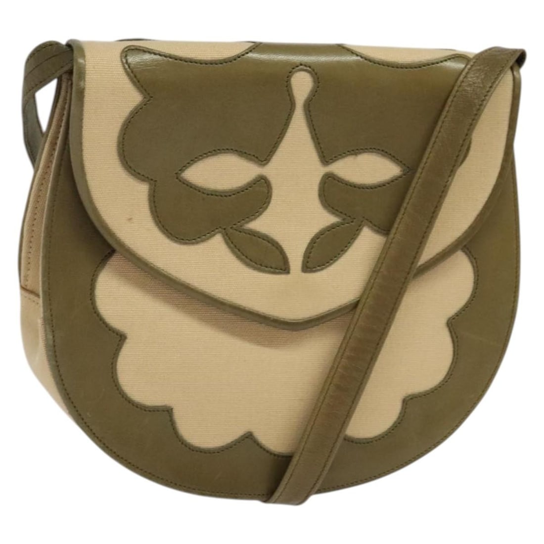 SAINT LAURENT Khaki Canvas Shoulder Bag BA3537 with 21.7 Inch Strap Drop: SAINT LAURENT Khaki Canvas Shoulder Bag BA3537 with 21.7 Inch Strap Drop This SAINT LAURENT shoulder bag is a stylish and functional accessory crafted from durable khaki canvas. With approximate dimen