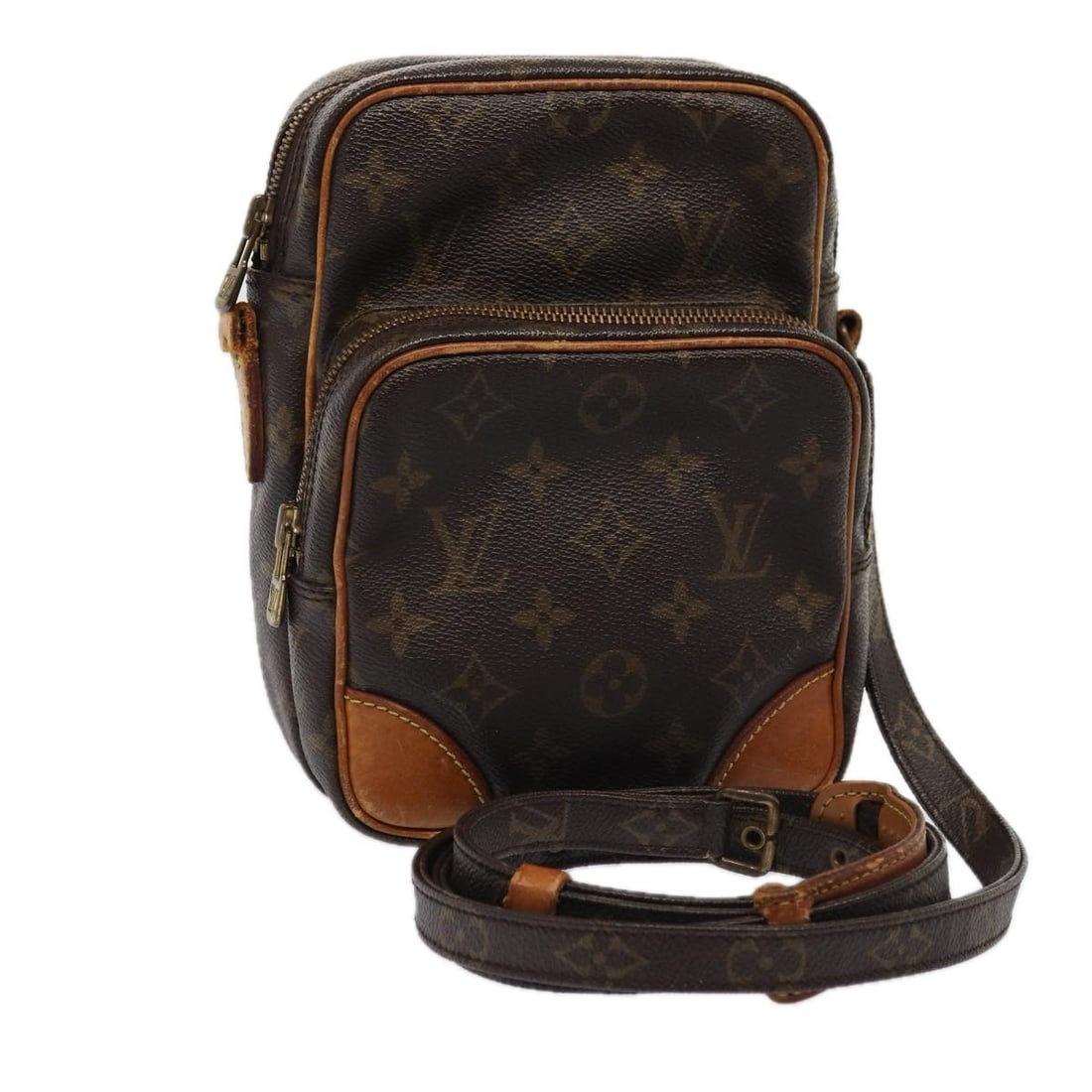 LOUIS VUITTON Monogram Amazon Shoulder Bag M45236 Authentic: LOUIS VUITTON Monogram Amazon Shoulder Bag M45236 Authentic This authentic LOUIS VUITTON Monogram Amazon Shoulder Bag (Model: M45236) is a stylish and functional accessory, crafted from durable Monogr