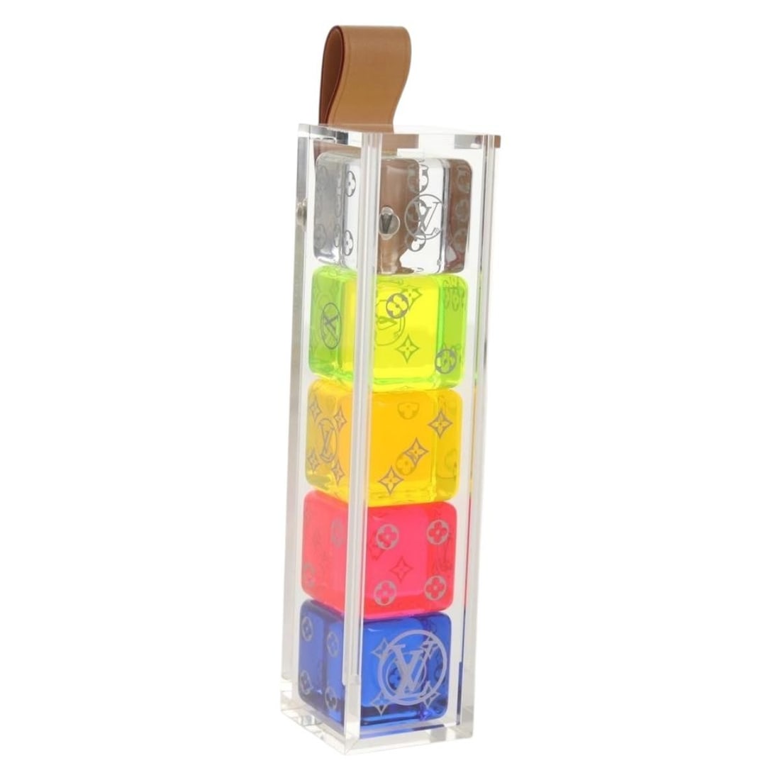 Domino Style Clear Plastic Case by Louis Vuitton GI0411 (1 of 14)