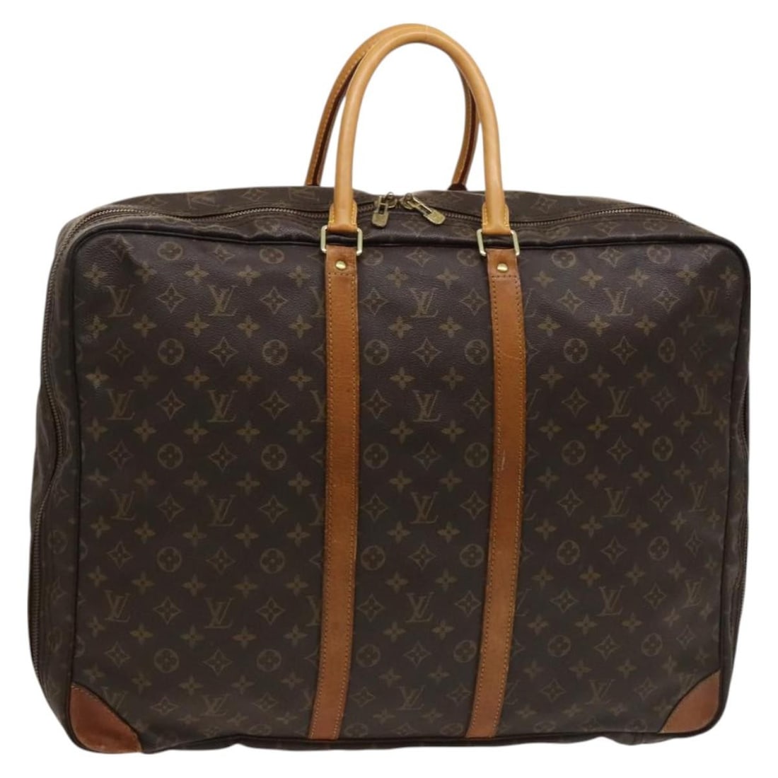 LOUIS VUITTON Monogram Sirius 55 Boston Bag M41404 Authentic (1 of 18)