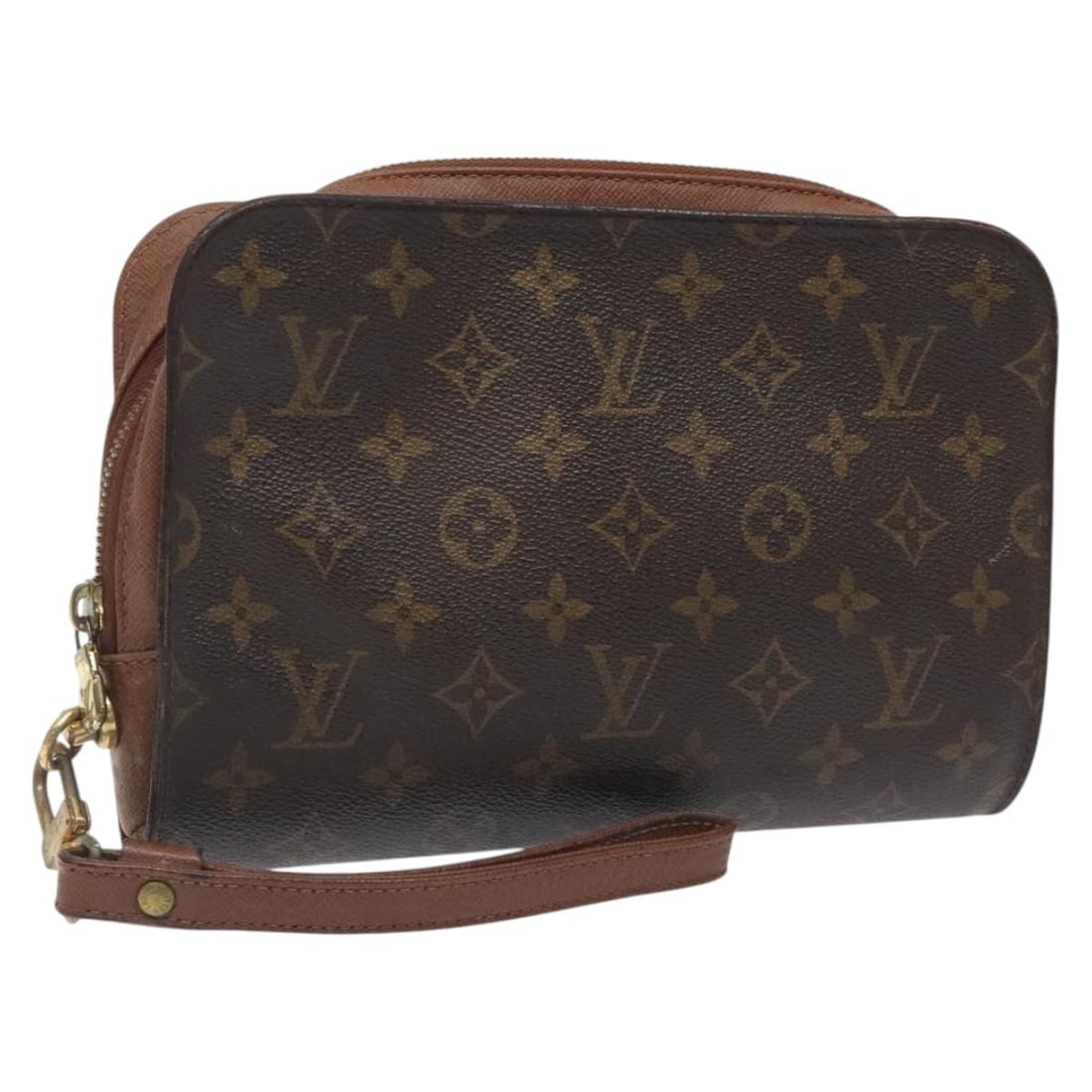 LOUIS VUITTON Monogram Orsay Clutch Bag M51790 Authentic France: LOUIS VUITTON Monogram Orsay Clutch Bag M51790 Authentic France Discover the elegance of the LOUIS VUITTON Monogram Orsay Clutch Bag, a timeless accessory crafted from iconic Monogram Canvas. This sty