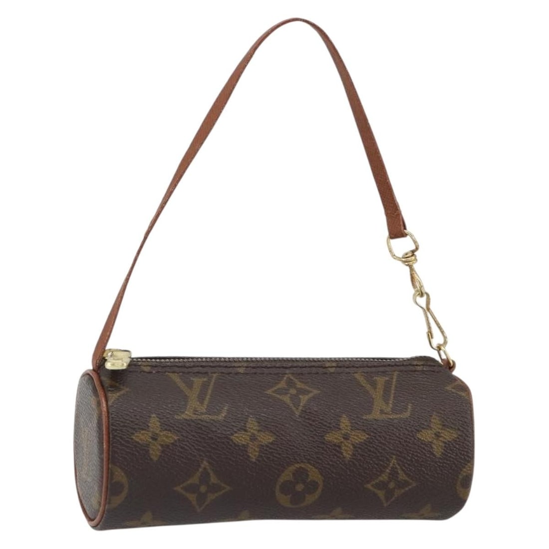 Louis Vuitton Papillon Monogram Canvas Pouch Bag France: Louis Vuitton Papillon Monogram Canvas Pouch Bag France This is a Louis Vuitton Papillon pouch crafted from signature Monogram Canvas. The pouch features a classic monogram pattern and is designed wit