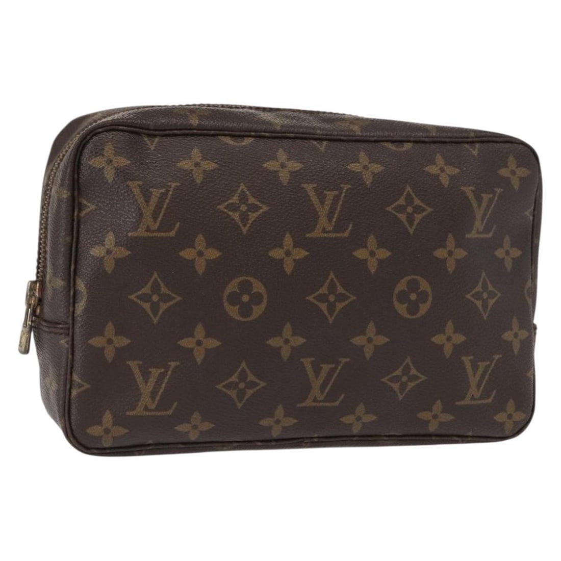 LOUIS VUITTON Monogram Trousse Toilette 23 Clutch Bag M47524 Auth: LOUIS VUITTON Monogram Trousse Toilette 23 Clutch Bag M47524 Auth This authentic LOUIS VUITTON Monogram Trousse Toilette 23 Clutch Bag (M47524) is a stylish accessory crafted from durable Monogram Can