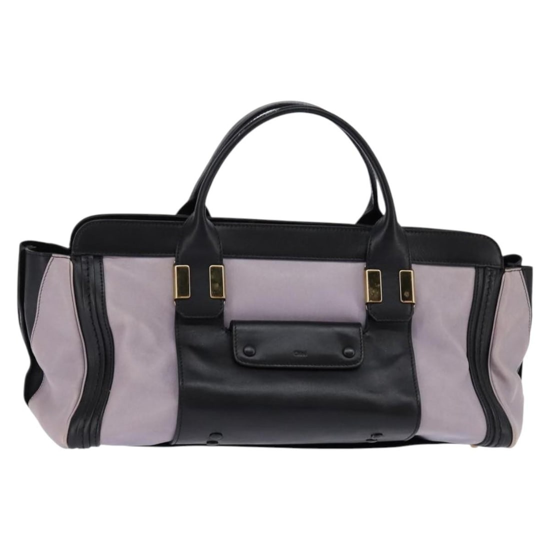 Chloe Alice Purple Gold Leather Hand Bag Made in Romania: Chloe Alice Purple Gold Leather Hand Bag Made in Romania Elevate your accessory game with the Chloe Alice Hand Bag, expertly crafted from premium leather in a striking purple and gold color scheme. Th