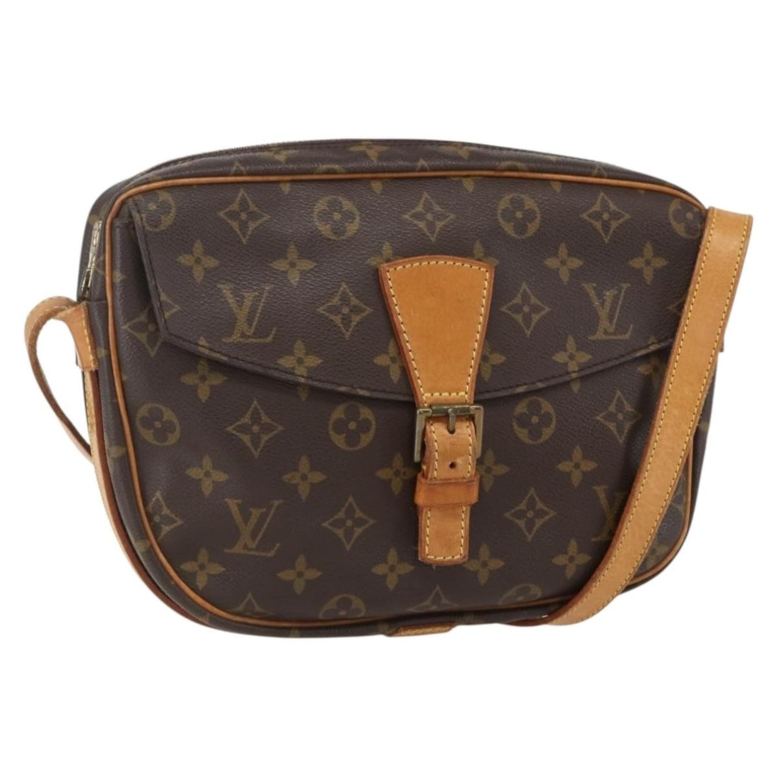 LOUIS VUITTON Monogram Jeune Fille GM Shoulder Bag M51225 Auth: LOUIS VUITTON Monogram Jeune Fille GM Shoulder Bag M51225 Auth This elegant LOUIS VUITTON Monogram Jeune Fille GM Shoulder Bag (M51225) is a stylish accessory that embodies luxury and sophistication.