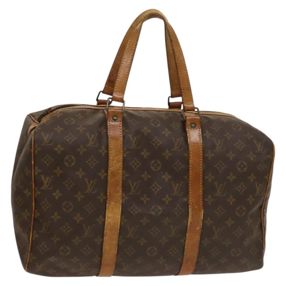 Louis Vuitton Monogram Sac Spool 45 Boston Bag M41624 Authentic (1 of 18)