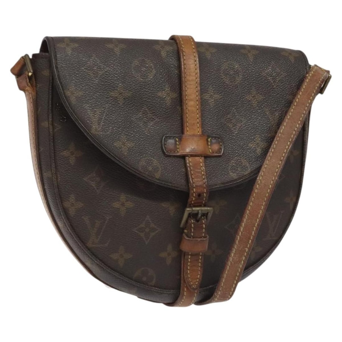 LOUIS VUITTON Monogram Chantilly MM Shoulder Bag M51233 France Auth: LOUIS VUITTON Monogram Chantilly MM Shoulder Bag M51233 France Auth This stylish LOUIS VUITTON Monogram Chantilly MM Shoulder Bag is a timeless accessory crafted from durable Monogram Canvas. Designed
