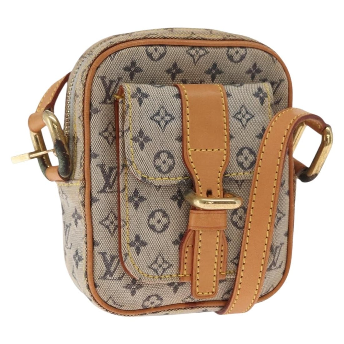 Louis Vuitton Mini Juliet PM Blue Monogram Canvas Shoulder Bag M92005: Louis Vuitton Mini Juliet PM Blue Monogram Canvas Shoulder Bag M92005 This Louis Vuitton Monogram Mini Juliet PM is a compact shoulder bag crafted from blue Monogram Mini Canvas. Made in France, it fe