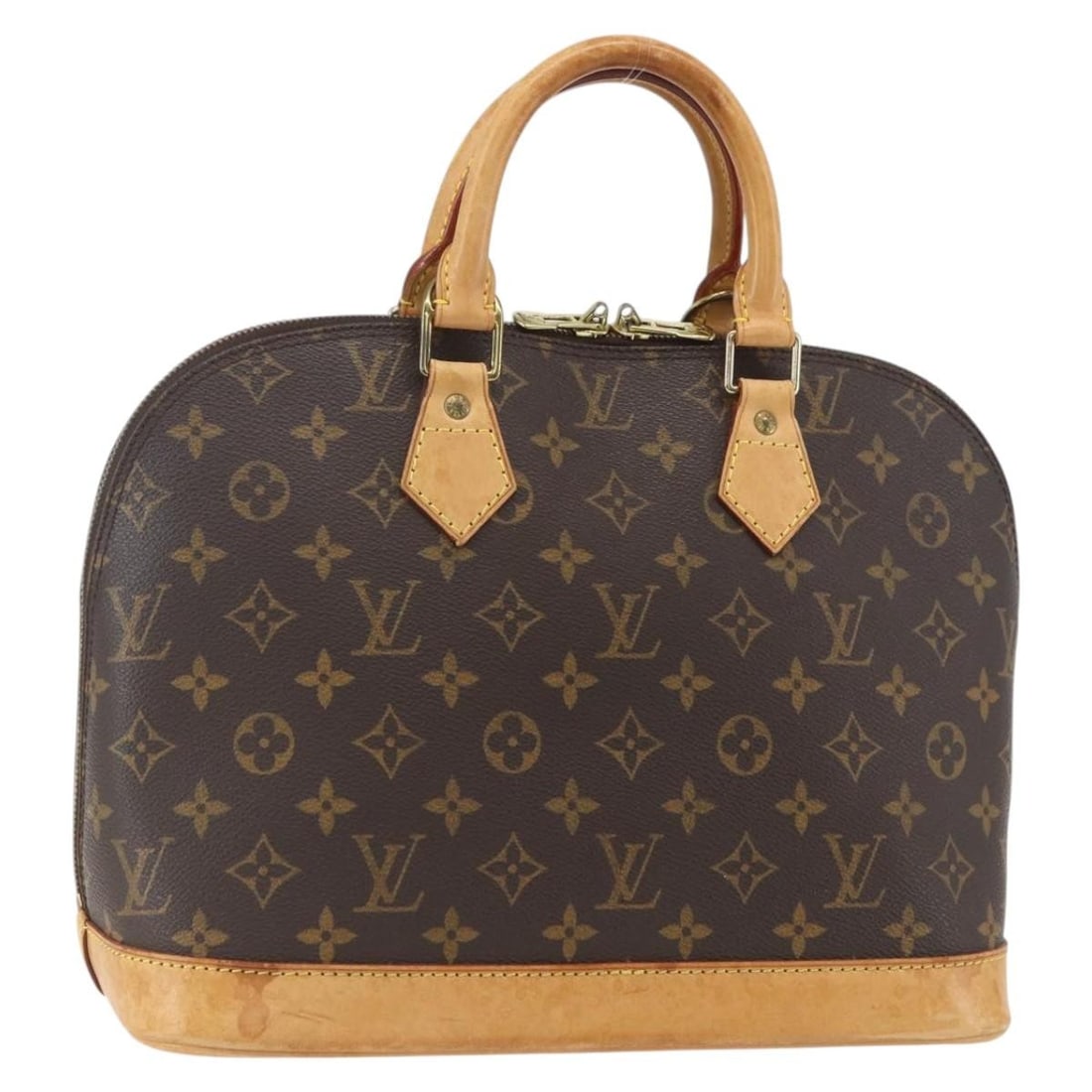 LOUIS VUITTON Monogram Alma Hand Bag M51130 Authenticated France (1 of 18)