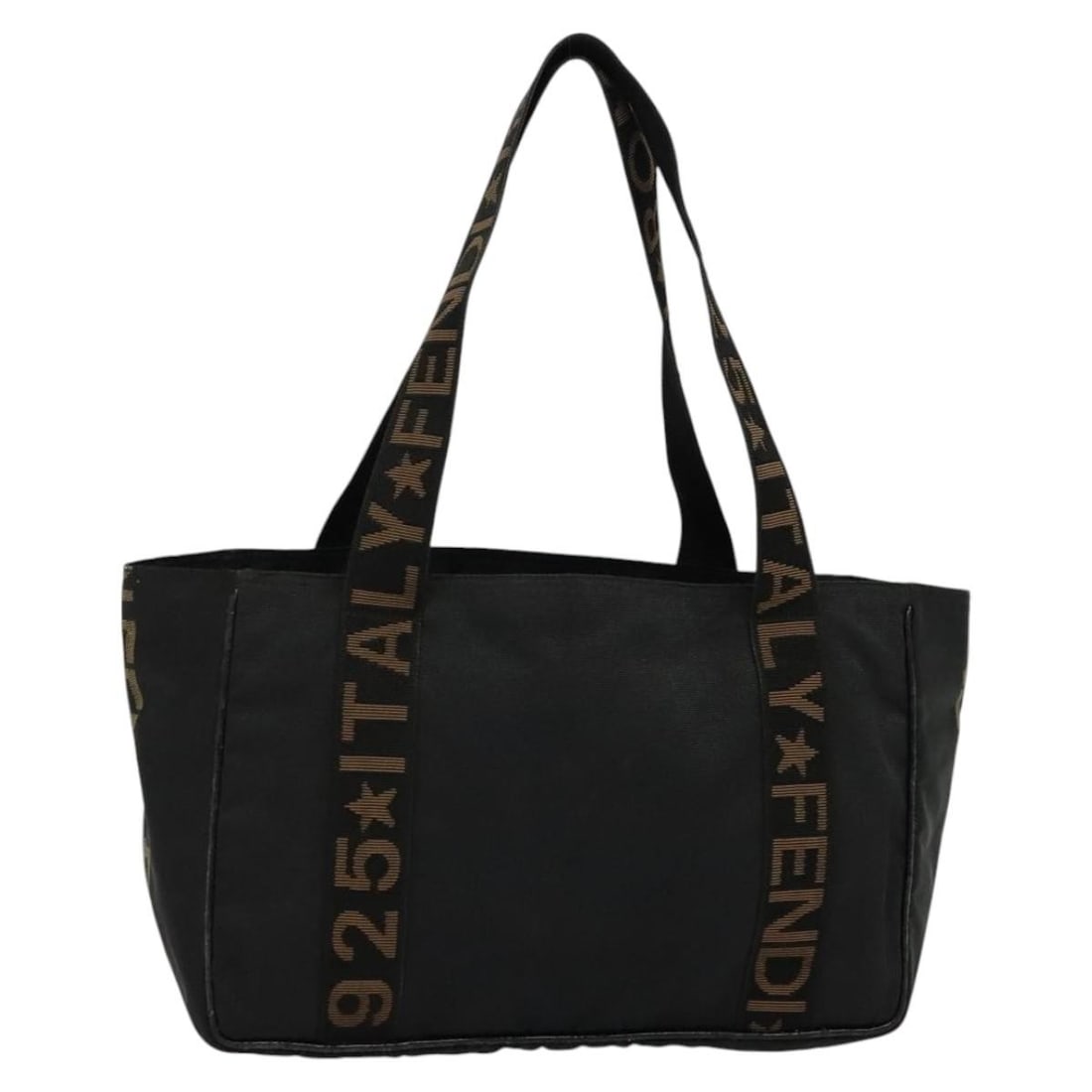 FENDI Black Canvas Tote Bag Made in Italy 2262 26626098 (1 of 18)