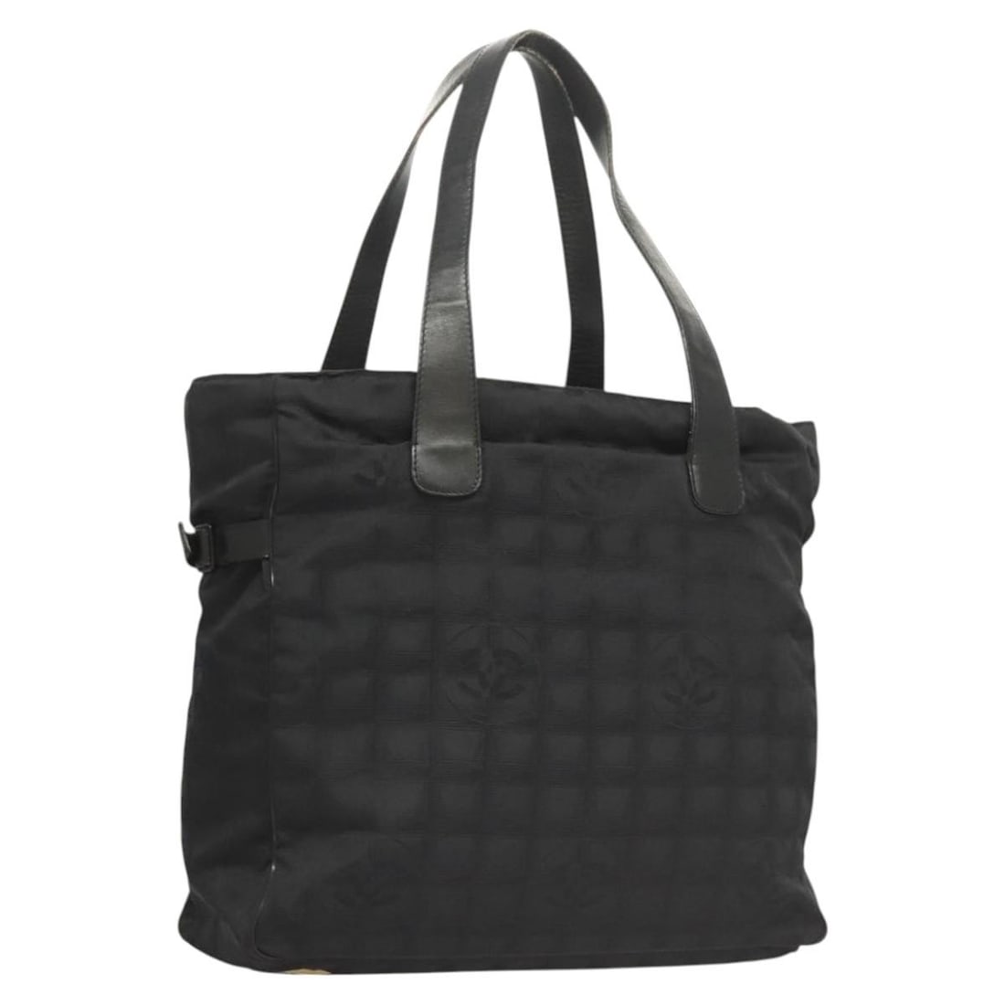 Chanel Black Nylon New Travel Line Tote Bag Made in Italy (1 of 18)