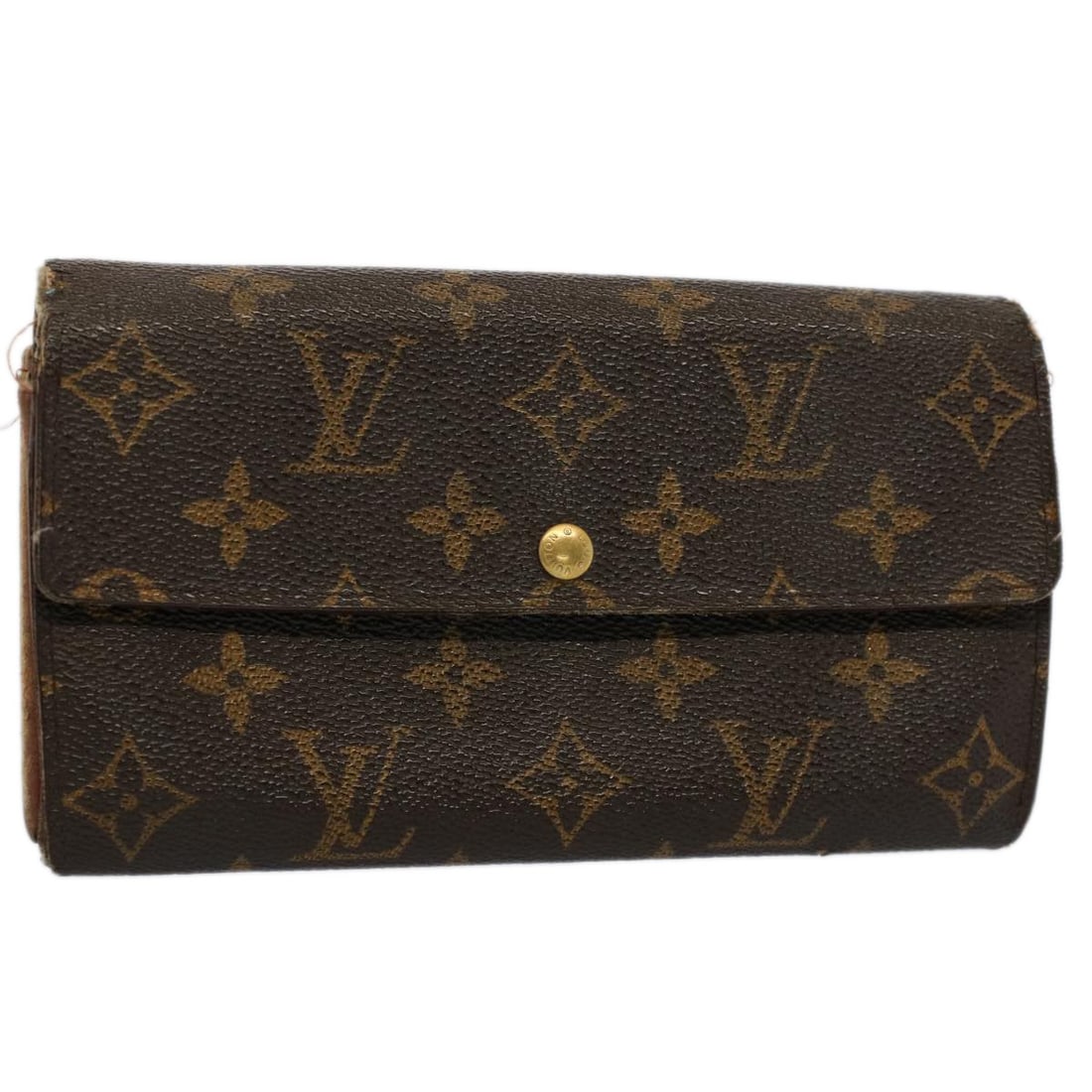 Louis Vuitton Monogram Pochette Wallet M61725 Authentic Spain (1 of 18)