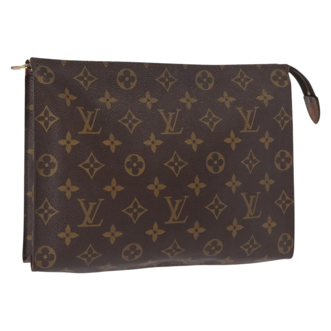 Louis Vuitton Monogram Canvas Poche Toilette 26 M47542 Pouch from France: Louis Vuitton Monogram Canvas Poche Toilette 26 M47542 Pouch from France This is a Louis Vuitton Monogram Poche Toilette 26 pouch in the classic Monogram Canvas. The pouch features a zip closure and i