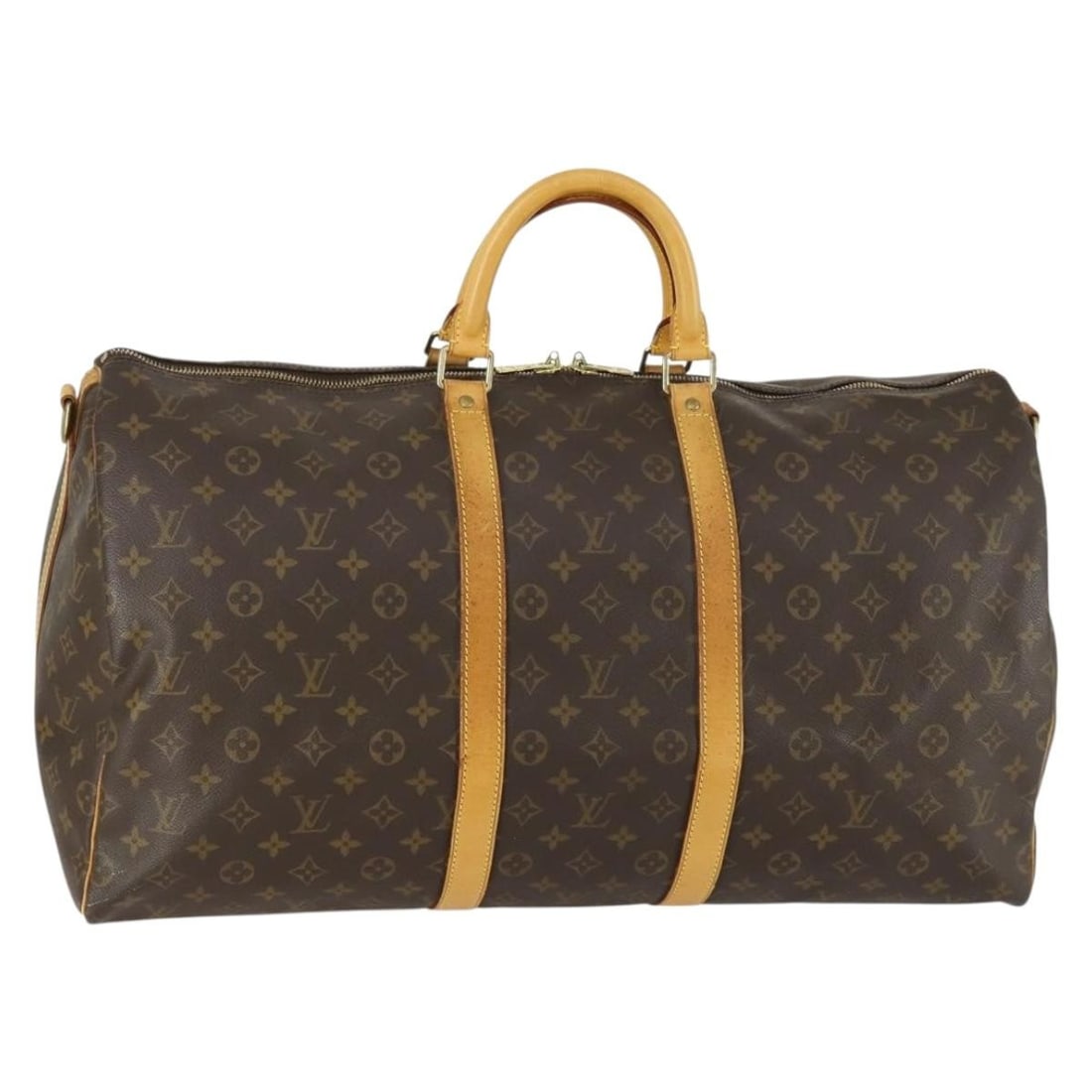 Louis Vuitton Keepall Bandouliere 55 Monogram Canvas Boston Travel Bag M41414 (1 of 18)