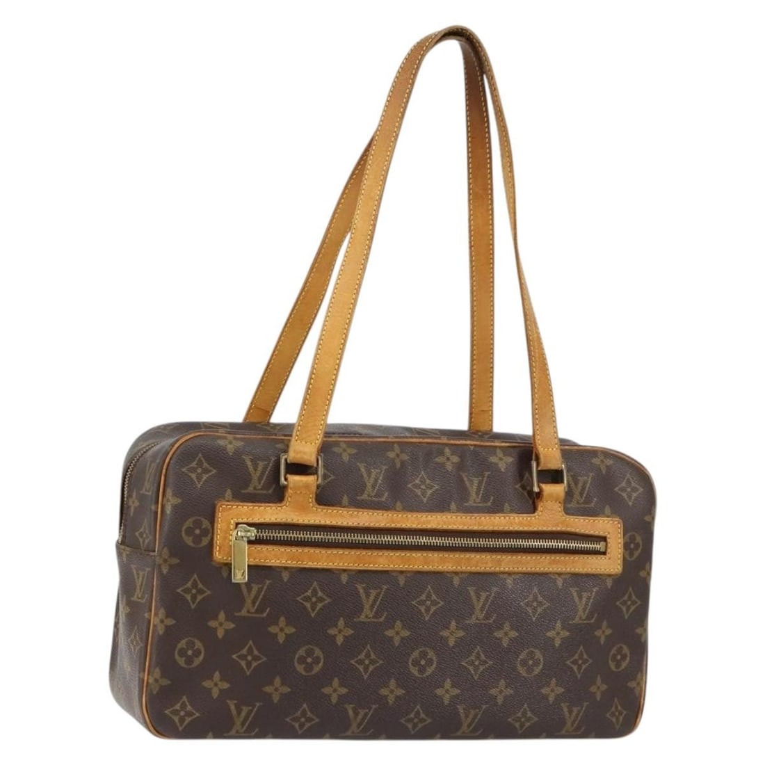 LOUIS VUITTON Monogram Cite GM Hand Bag M51181 Auth France (1 of 18)
