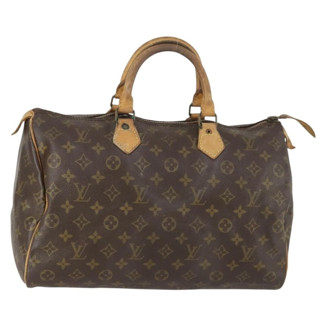 Louis Vuitton Speedy 35 Monogram Canvas Handbag M41524 France (1 of 18)