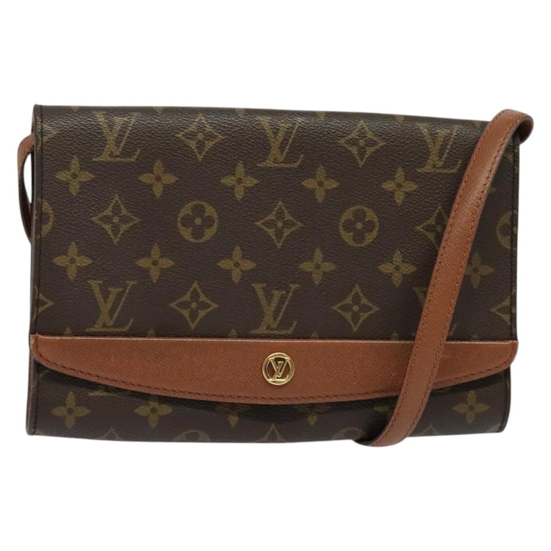 LOUIS VUITTON Monogram Bordeaux 24 Shoulder Bag M51798 Auth France (1 of 18)