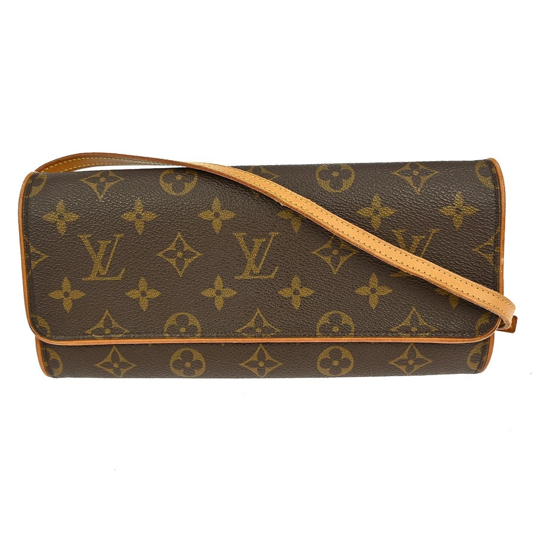 Louis Vuitton Pochette Twin GM Monogram Crossbody Bag M51852 (1 of 10)